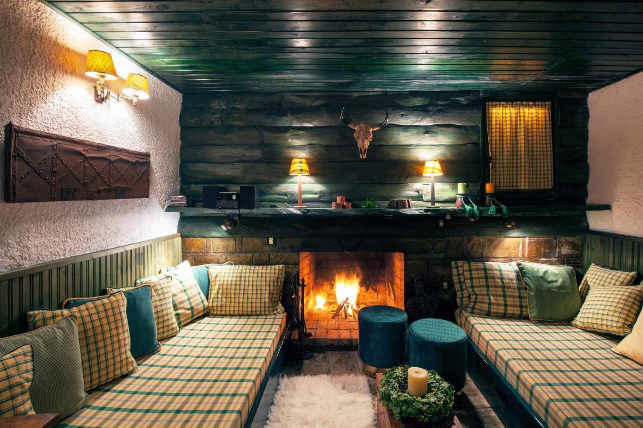 Dandy Villas Agoriani - Chalet Ivoni - Fireplace Eptálofos 外观 照片